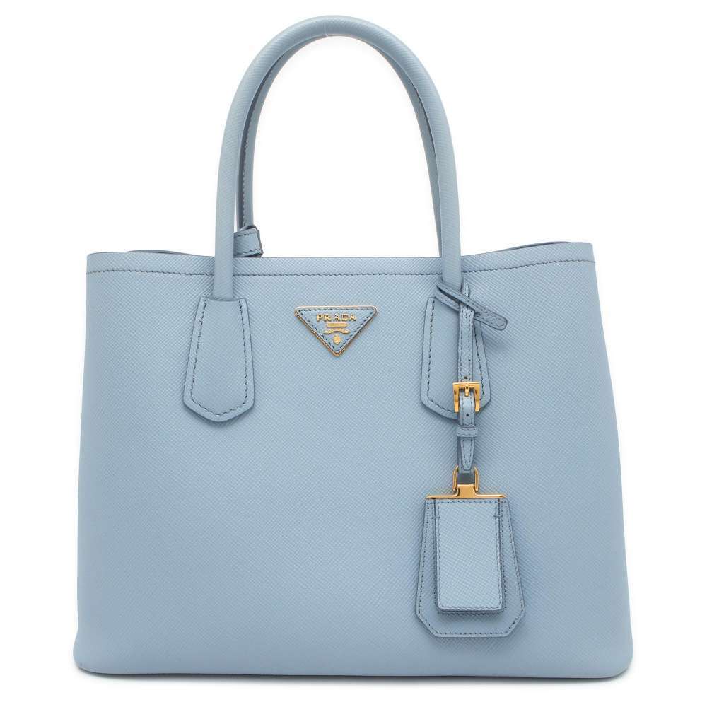 Prada Double Saffiano Leather Handbag Shoulder